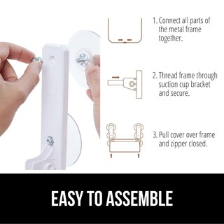 Foto 7 | Foto 7 | Cama Hamaca Plegable Para Ventana De Gato Gorilla Grip Soporta 18 Kg - Venta Internacional.