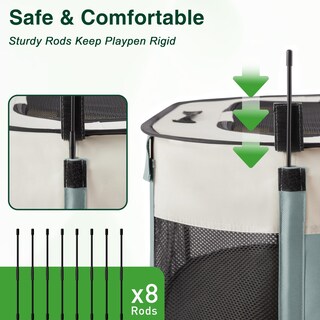 Foto 6 | Foto 6 | Parque Para Mascotas Casa Love Tienda Para Cachorros Jaula Para Interior/exterior - Venta Internacional.