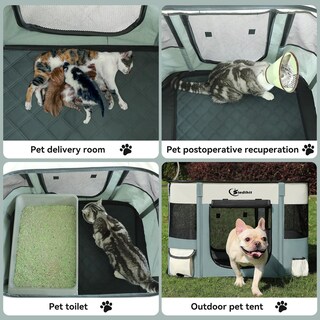 Foto 3 | Foto 3 | Corral Para Mascotas Siedihit Para Perros Y Gatos Portátil Para Uso Interior Y Exterior - Venta Internacional.
