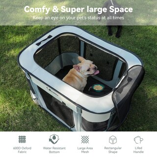 Foto 5 | Foto 5 | Corral Para Mascotas Siedihit Para Perros Y Gatos Portátil Para Uso Interior Y Exterior - Venta Internacional.