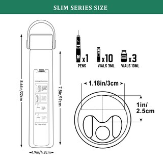 Foto 3 | Foto 3 | Estuche Refrigerador Para Pluma De Insulina Para Viaje Kekhealth 16h Marrón Mocha - Venta Internacional.
