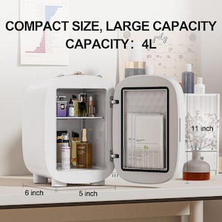 Foto 4 | Foto 4 | Refrigerador Para Cuidado De La Piel Ligiant Df01a 4l Con Espejo E Iluminación Led - Venta Internacional.