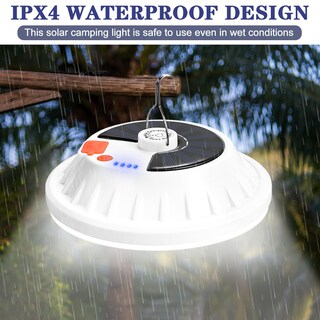 Foto 4 | Foto 4 | Linterna Solar Para Camping Lembopo 4000lm Con Control Remoto 2 Paquetes - Venta Internacional.