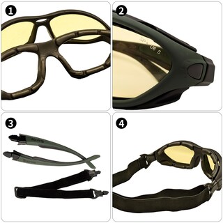 Foto 3 | Foto 3 | Gafas De Seguridad Sol Pro Powersport Visión Nocturna Antivaho - Venta Internacional.