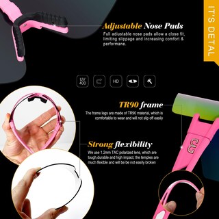 Foto 4 | Foto 4 | Gafas Deportivas De Sol Fmy Polarizadas Para Ciclismo Con Protección Uv400 - Venta Internacional.