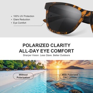 Foto 5 | Foto 5 | Gafas De Sol Prlunvs Polarizadas Con Protección Uv400 - Venta Internacional.