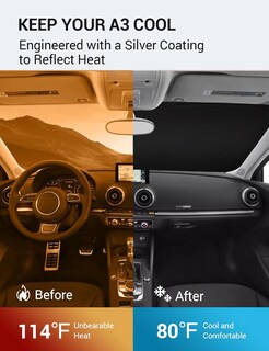 Foto 3 | Foto 3 | Protector Solar Para Parabrisas Proadsy Para Audi A3 2014-2020 - Venta Internacional.