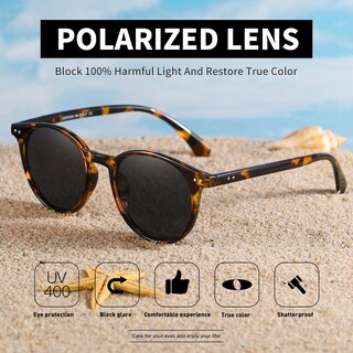 Foto 3 | Foto 3 | Gafas De Sol Pequeñas Redondas Polarizadas Ncllce Para Mujer Uv400 (paquete De 3) - Venta Internacional.