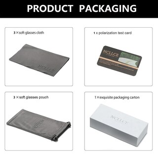 Foto 7 | Foto 7 | Gafas De Sol Pequeñas Redondas Polarizadas Ncllce Para Mujer Uv400 (paquete De 3) - Venta Internacional.