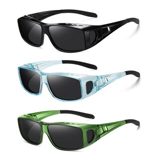 Foto 1 | Foto 1 | Gafas De Sol Wzerry Polarizadas Uv400 Para Usar Sobre Anteojos Para Hombre Y Mujer - Venta Internacional.
