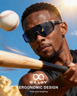 Foto 2 | Foto 2 | Gafas De Sol Deportivas Qally Polarizadas Con Protección Uv400 Para Hombre - Venta Internacional.