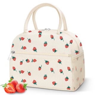 Foto 1 | Foto 1 | Bolsa Térmica Dalinda De Pana Con Diseño De Fresa Para Mujer - Venta Internacional.