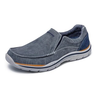 Foto 1 | Foto 1 | Zapatos Skechers Expected Avillo Moccasín Para Hombre Azul - Venta Internacional.