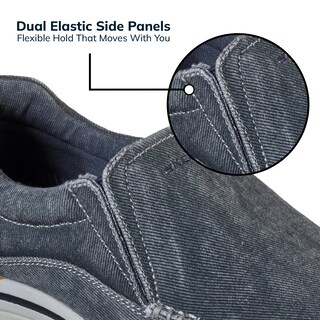 Foto 5 | Foto 5 | Zapatos Skechers Expected Avillo Moccasín Para Hombre Azul - Venta Internacional.