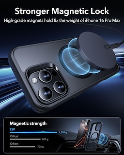 Foto 4 | Foto 4 | Funda Esr Boost Series Con Soporte Para Iphone 16 Pro - Venta Internacional.