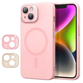 Foto 1 | Foto 1 | Funda Esr Para Iphone 14 Con Magsafe Silicona Líquida Rosa - Venta Internacional.