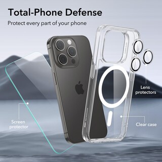 Foto 5 | Foto 5 | Set De Funda Esr Serie Clásica Para Iphone 15 Pro Max Con Protectores - Venta Internacional.