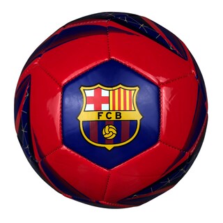 Foto 1 | Foto 1 | Balón De Fútbol Fcb Barca No.5 Rojo Líneas
