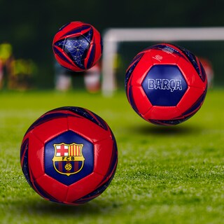 Foto 6 | Foto 6 | Balón De Fútbol Fcb Barca No.5 Rojo Líneas