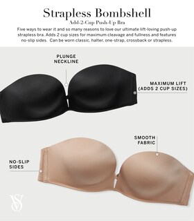 Foto 4 | Foto 4 | Sostén Sin Tirantes Very Sexy Bombshell 38c De Victoria's Secret - Venta Internacional.