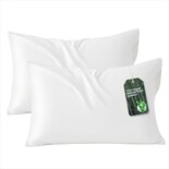 Fundas De Almohada Bedsure Con Cierre King Size De Bambú Y Rayón X2 - Venta Internacional.