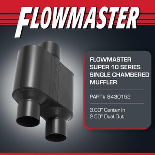 Foto 2 | Foto 2 | Silenciador Flowmaster Super 10 Serie Cámara Acero Inoxidable 409 - Venta Internacional.