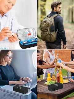 Foto 7 | Foto 7 | Estuche De Viaje Refrigerante Para Insulina Wibond Para Plumas Y Viales + Accesorios - Venta Internacional.