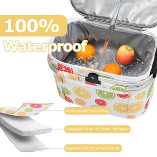 Foto 4 | Foto 4 | Cesta De Picnic Tirrinia Grande 34l Aislada Y Resistente Al Agua - Venta Internacional.