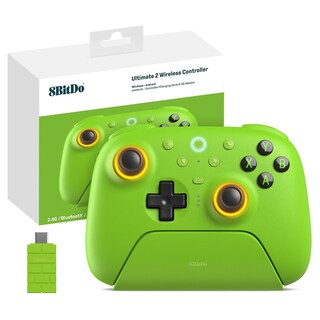 Foto 1 | Foto 1 | Gamepad 8bitdo Ultimate 2 Inalámbrico 2.4g Con Estación De Carga Verde - Venta Internacional.
