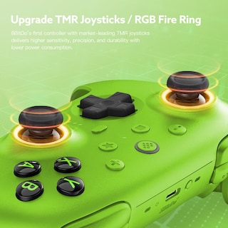 Foto 2 | Foto 2 | Gamepad 8bitdo Ultimate 2 Inalámbrico 2.4g Con Estación De Carga Verde - Venta Internacional.