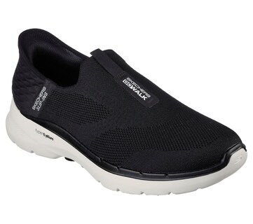 Foto 3 | Foto 3 | Tenis Slip-on Para Caminar Skechers Go Walk 6 Para Hombre En Negro/blanco - Venta Internacional.