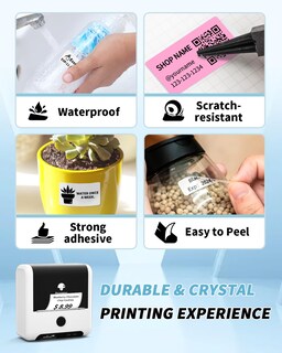 Foto 7 | Foto 7 | Etiqueta Térmica Adhesiva Phomemo M260 60mm X 40mm 180 Etiquetas - Venta Internacional.