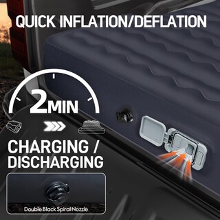 Foto 5 | Foto 5 | Colchón Inflable Para Cama De Camioneta Umbrauto Con Bomba Para Cajas De 1.7 A 1.8 Metros - Venta Internacional.