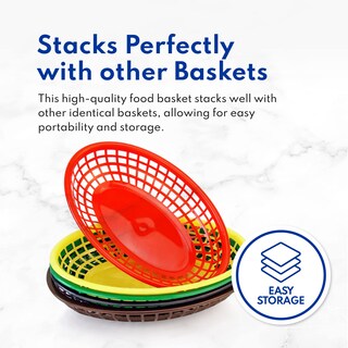 Foto 7 | Foto 7 | Cestas De Comida New Star Foodservice 44171 Para Comida Rápida Juego De 36 - Venta Internacional.