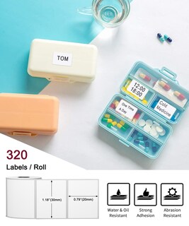 Foto 2 | Foto 2 | Etiquetas Originales Phomemo Para M110/m220/m221 320 Piezas - Venta Internacional.