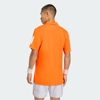Foto 3 | Foto 3 | Playera Polo Club De Tenis 3 Franjas Adidas Naranja Hombre