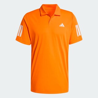 Foto 7 | Foto 7 | Playera Polo Club De Tenis 3 Franjas Adidas Naranja Hombre