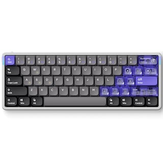 Foto 1 | Foto 1 | Teclado Para Juegos Nuphy Air60 He Con Conmutador Magnético Cableado 61 Teclas Gris - Venta Internacional.