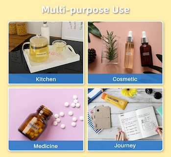 Foto 4 | Foto 4 | Etiquetas Transparentes Phomemo D30 0.55x1.18'' 210 Unidades/rollo 3 Rollos - Venta Internacional.