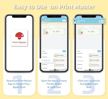 Foto 6 | Foto 6 | Etiquetas Transparentes Phomemo D30 0.55x1.18'' 210 Unidades/rollo 3 Rollos - Venta Internacional.