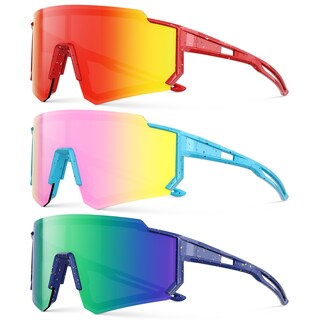 Foto 1 | Foto 1 | Gafas De Sol Deportivas Polarizadas Para Niños Fanshen Para Béisbol Edades 3-12 Años - Venta Internacional.