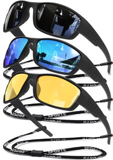 Foto 1 | Foto 1 | Gafas De Sol Deportivas Polarizadas Sqoqs Uv400 Para Hombre - Venta Internacional.