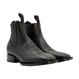 Foto 1 | Foto 1 | Botín Vaquero Hombre Piel Genuina Calzado Del Bajío Negro