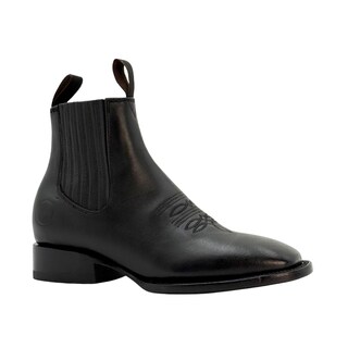 Foto 2 | Foto 2 | Botín Vaquero Hombre Piel Genuina Calzado Del Bajío Negro