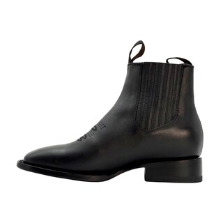 Foto 3 | Foto 3 | Botín Vaquero Hombre Piel Genuina Calzado Del Bajío Negro