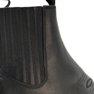 Foto 7 | Foto 7 | Botín Vaquero Hombre Piel Genuina Calzado Del Bajío Negro