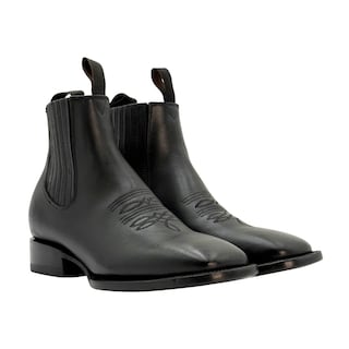 Foto 1 | Foto 1 | Botín Vaquero Hombre Piel Genuina Calzado Del Bajío Negro