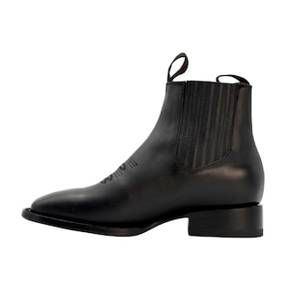 Foto 3 | Foto 3 | Botín Vaquero Hombre Piel Genuina Calzado Del Bajío Negro