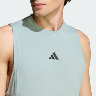 Foto 4 | Foto 4 | Playera Sin Mangas De Entrenamiento Designed For Training Adidas Verde Hombre