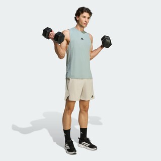 Foto 6 | Foto 6 | Playera Sin Mangas De Entrenamiento Designed For Training Adidas Verde Hombre